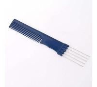 Mytoptrendz®- Styling & Lifting Back combing Hair Comb with Thin Metal Pin (Black with 5 metal pin)