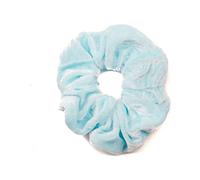 Mytoptrendz® -Velvet Scrunchie Ponytail Holder Hair Bobble (Light blue)