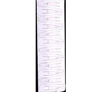 Mytoptrendz® White Hair Large Snap Hair Clips Long Metal Grips Snappy Bendy Barrette Sildes hairpins Styling and Sectioning Accessories -12pcs (White-2.8 Inch- 70mm)