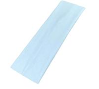 Mytoptrendz Wide Fabric Headband Stretchy Alice Band for Girls Ladies Plain Kylie Hair Band Mens Sports Beandeau (Light blue)