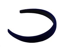 Mytoptrendz® - Wide Navy Velvet Alice Band head band Hair band (Navy)