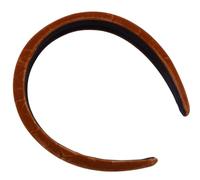 Mytoptrendz -Women's Accessories Wide Headband Plain Puffed Hairband for Girls Alice Bands (Brown, One Size)