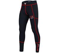Mytra Fusion All Season Unisex HeatGear Compression Trouser Compression Leggings Tights (Black/Red, L)