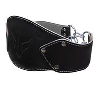 Mytra Fusion Dip Belt Leather Fitness Dipping Belt Heavy Duty One Size Weight Dip belt with chains
