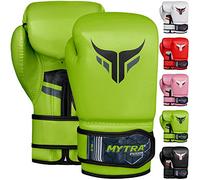 Mytra Fusion Kids Boxing Gloves AL2 (Green, 4-oz)