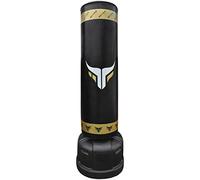 Mytra Fusion Pedestal 6ft Boxing Bag Free Standing Punching Target Boxing Stand (Black Gold)