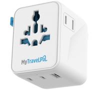 MyTravelPal Mini Universal Travel Adapter 2 x USB C | UK Safety Standards
