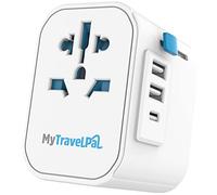 MyTravelPal Pro Worldwide Travel Adapter USB-C | UK Safest Plug Adapter