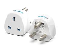 MyTravelPal UK to South Africa Plug Adapter (2 Pack) | UK Safety Standards