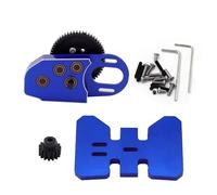 MYUHEDF RC Cars Accessories For Axial For SCX10 III II 90046 For Capra For TRX4 For LCG 1/10 2 Low GearBox Middle Transmission Box W Overdrive Gear RC Crawler(Blue)