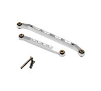 MYUHEDF RC Cars Accessories For FMS For Fire For Horse For Eazyrc For Thunder 1/18 Storm RC Remote Control Car Accessories Steering Rod Repair Parts Replacement(Silver)