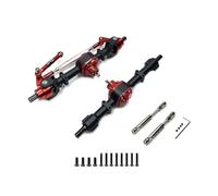 MYUHEDF RC Cars Accessories For MN 78 82 RC Parts Metal Axle Assembly Upgrade Front/R Bridge Assembly Drive Shaft CVD Driveshaft With 3MM To 4MM Shaft Sleeve(Multi-colored)