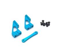 MYUHEDF RC Cars Accessories For WLtoys 104001 104002 1/10 Metal Tail Wing Bracket For Remote Control Vehicle Upgrade Refit Parts Accessories Replacement(Blue)