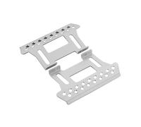 MYUHEDF Rc Frame Chassis For Axial For SCX10 Iii 90046 90047 4WD D90 TF2 For Wrangler 1/10 Aluminum Alloy For Rock Slider Side Step RC Car Crawler Upgrade(Silver)