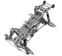 MYUHEDF Rc Frame Chassis For Losi For Mini For LMT 1/18 Metal Upgrade For Chassis Frame With Axles Gearbox Truck RC Aluminum Alloy Part(Gray Frame)