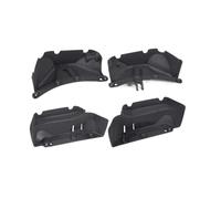 MYUHEDF Rc Frame Chassis For Wrangler For SCX10 1/10 313mm Wheelbase For Chassis With Prefixal 2 Speed Transmission Fender Flares For Rock Slider Set RC Crawler Body(Fender Set)