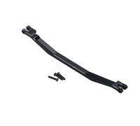 MYUHEDF RC Steering Tie Compatible With Kyosho For Mini-Z 4X4 1/18 For Jimny 1/24 For Wrangler For Hilux RC Car Metal Steering Link Rod Linkage Pull Rod(Black)