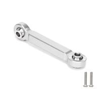 MYUHEDF RC Steering Tie Compatible With Traxxas For Unlimited For Desert For Racer For UDR 85076-4 85086-4 1/7 RC Metal CNC Servo Steering Linkage Tie Rod(Silver)