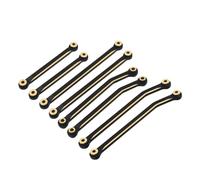 MYUHEDF RC Steering Tie Parts For Redcat For Ascent-18 1/18 Brass High Clearance For Chassis Links Black Rc Car Tracked Vehicles Parts Accessories Upgrade Replacement Use