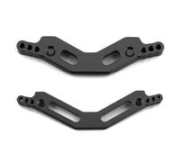 MYUHEDF Rc Upgrade Model For Arrma 1/10 For Kraton For Granite For Vorteks For Outcast For Big Rock For Senton 4x4 3s For Blx Front Rear Shock Tower Absorber Bracket Plate RC Parts(Black,Set)