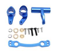 MYUHEDF Rc Upgrade Model For Arrma For Kraton For Outcast For Senton For Talion For Typhon For Notorious 6S For Blx 1/8 RC Car Parts Metal Steering Assembly Bellcrank Set(Blue)