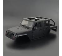 MYUHEDF Rc Upgrade Model For Axial For SCX10 For Wrangler For Rubicon For TRX4 For GEN8 1/10 Convertible Hard Body Kit 313mm Wheelbase Upgrade RC Crawler Car Parts(Black)