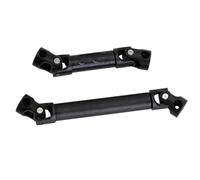 MYUHEDF Rc Upgrade Model For Axial For SCX24 For Jeep For JLU C10 For Bronco For Base For Camp 1/24 Stainless Steel Center Drive Shaft Upgrade RC Crawler Car Parts(Black)