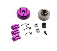 MYUHEDF Rc Upgrade Model For HSP For HPI For Hobao For Team For Losi For ZD For Racing 1/8 RC Car Gear Flywheel Assembly Bearing Clutch Bell Shoes Nut Springs Parts(Purple)