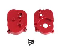 MYUHEDF Rc Upgrade Model For MN 1/12 For MN82 LC79 MN78 MN168 MN99sV2 RC Car Metal Medium Wave Box Gear Cover Upgrade Gearbox Frame Decoration RC Car Accessories(Red)