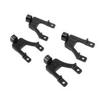 MYUHEDF Rc Upgrade Model For Mn128 Mn86 G500 1/12 Rc Crawler Car For Model Front And Rear Shock Absorbers Metal Upgrade Parts Remote Control Accessories(Black)