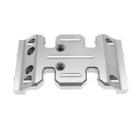 MYUHEDF Rc Upgrade Model For Rgt 86100 86110 For FTX For Ftx5579 For Outback For Fury 1-10 For FTX9151 R86016S Alloy Centre Lower Chassis Plate Skid Plate Crawler RC Car Part(Silver)