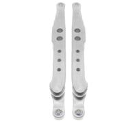 MYUHEDF Rc Upgrade Model For Vrx For Ftx For Outlaw For FTX5570 FTX5571 For Octane For Vetta For Karoo 1-10 Rear Shock Lower Support Rod Rc Hobby Model Upgrade Car Parts(Silver)