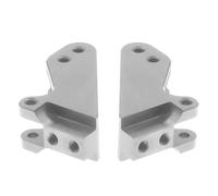 MYUHEDF Rc Upgrade Model For Vrx For Octane For RH1043 RH1045 For Vetta For Karoo For Ftx For Outlaw 1-10 Front Holder Rear Shock Support Rod Rc Hobby Car Upgrade Parts(Silver)
