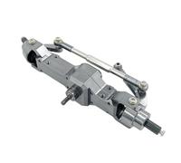 MYUHEDF Rc Upgrade Model For WPL C14 C24 B14 B24 B16 B36 1/16 RC Rock Crawler Trucks RC Car Parts Replacement Metal Front Middle Rear Bridge Axle Gear Box RC Car Accessories(Gray,Front)