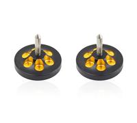MYUHEDF RC Upgrades Spare Parts 2pcs Metal RC Car Weight Balancing Tool Balanced Stabilized Body Upgrade Modification Parts Accessories(White)