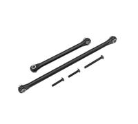 MYUHEDF RC Upgrades Spare Parts For Axial For Capra UTB18 AXI01002 1/18 Aluminum Front Steering Link Tie Rod Set RC Crawler Car Metal Upgrade Parts(Black)