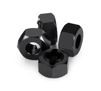 MYUHEDF RC Upgrades Spare Parts For LOSI For Mini-B 1/16 2WD For Mini-T 1/18 2.0 4Pcs Metal Hex Wheel Hub Adapters Conversion RC For Buggy Truck Model Upgrade Parts