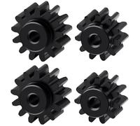 MYUHEDF RC Upgrades Spare Parts For Losi Micro-B 1/24 4Pcs Metal Alloy 2WD 0.5M 11T+13T Motor Gears RC Car For Buggy Upgrade Replacements Accessories