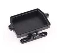 MYUHEDF RC Upgrades Spare Parts For Traxxas For X-maxx 6S 8S For XRT 8S 1/5 1/6 Metal Device Receiver Box Wire Cover 7724 RC Car Upgrade Parts(Black)