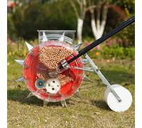 MYUYEE 12 Mouths Manual Seeder Handheld Seeding Machine, Multi-Function Precision Planter Garden Agricultural Seeds Dispenser, for Corn Cotton Soybean Peanut