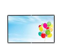 MYUYEE 16:9 Hight-density Portable Foldable Projection Screen 1080P 3d 4K HD Projector Movie Screen Gaming, Office (100 inch)
