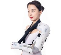 MYUYEE Adjustable Forearm Holder Fractured Arm Sling Elbow Joint Fixation Brace Shoulder Elbow Support Brace For Post Op Elbow Fracture (Left)