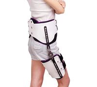 MYUYEE Adjustable Hip Joint Abduction Bracket Hip Rom Hinged Leg Brace Orthosis Stabilizer Hip Joint Femoral Brace Protector For Femoral Fracture