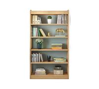 MYUYEE Book Shelf Bookcase Storage Display Bookshelf Simple Bedroom Study Floor Rack Home Solid Wood Multi-Layer Bookshelf Storage Cabinet For Cds/Movies/Boo