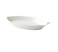 MYUYEE Camping Plates On The Plate Tray Dining Plate Creative Ceramic Fish Plate Home Steamed Fish Plate Deep Dish Dish Dish Decorative Plate (A Medium)