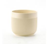 MYUYEE Ceramic Plant Pots Indoor - 8.5 Inch Planter Pot With Drainage Hole And Saucer For Succulent Orchid Flower Herbs Cactus - Ideal For Gardening Home Desktop,Yellow