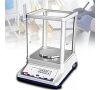 MYUYEE Digital Analytical Balance,110G X 0.001G High Precision Lab Scale,Ultra Compact Design,Electromagnetic Load-Cell,For Chemical Minerals Gold Jewelry Kitchen