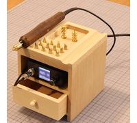 MYUYEE Electric Leather Edge Grooving Machine - Professional Heat Sealer & Creaser For Perfect Leather Finishing, Ideal For Crafting & Diy Projects (Singlehead 220)