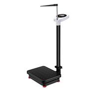 MYUYEE Electronic Height And Weight Scale, Lcd Display, High-Precision Sensor, Adjustable Ruler Height, Suitable For All Ages