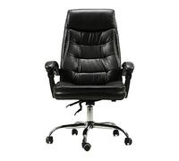 MYUYEE ergonomic office chair Swivel Office Chair High Back Massage Executive Office Chair Faux Leather Comfy Reclining Gaming Chair Ergonomic Computer Desk Chair 360 Degree Swivel Capability